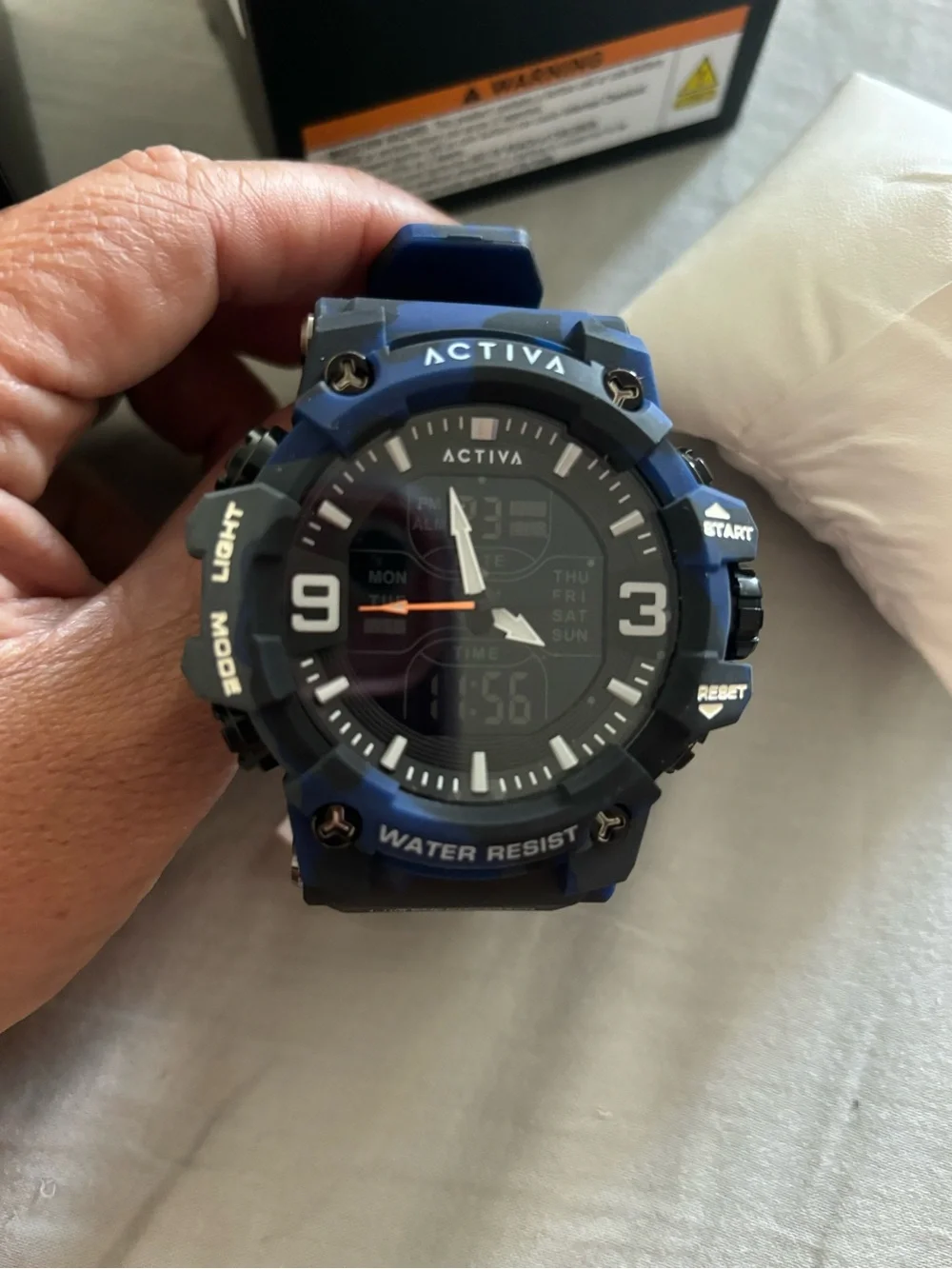 Invicta Men's Blue and Black Sport Watch